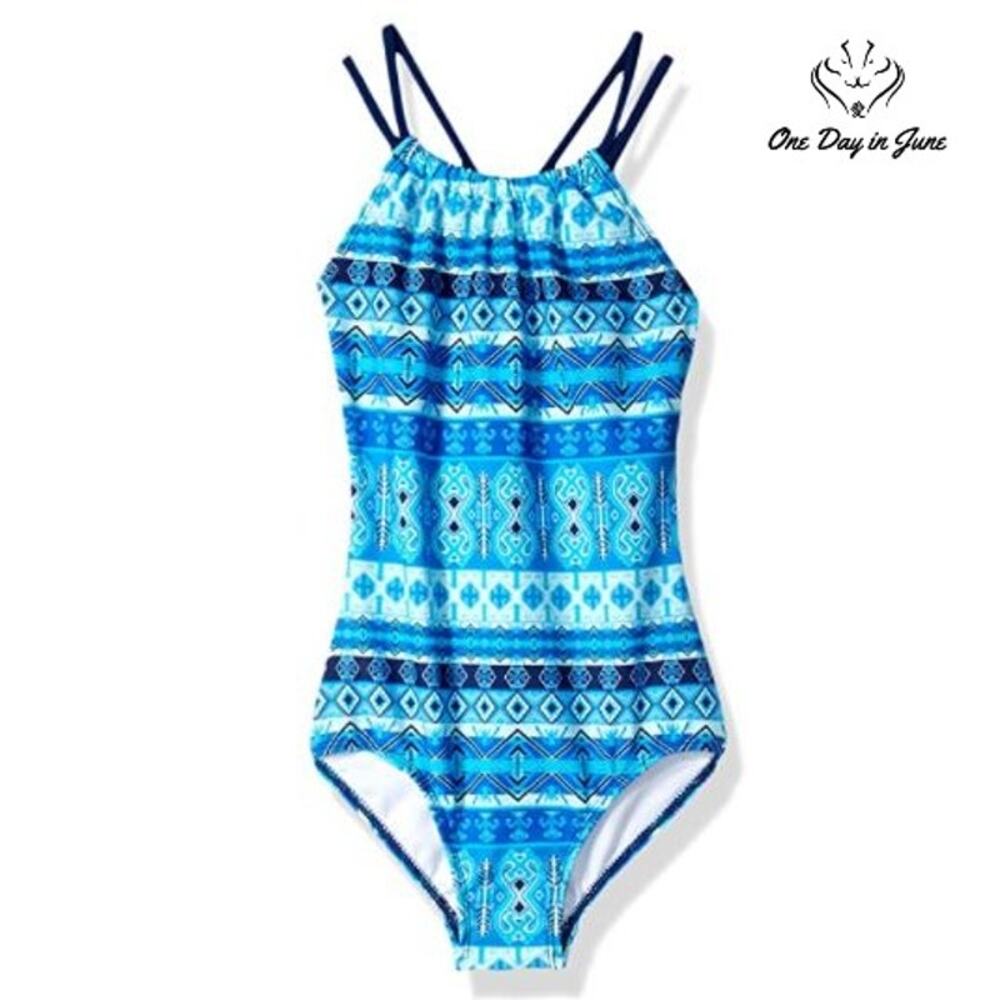 Kanu Surf Jasmine Halter One Piece Size 7
